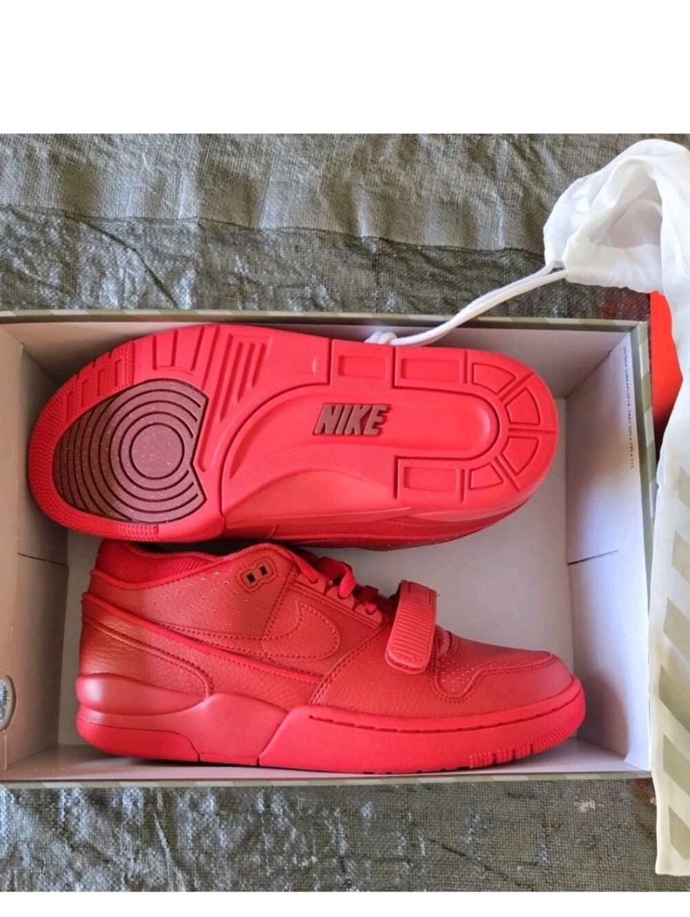 Nike Air Alpha Force 88 SP Billie Eilish Fire Red Men's Size 9 - Picture 3 of 8
